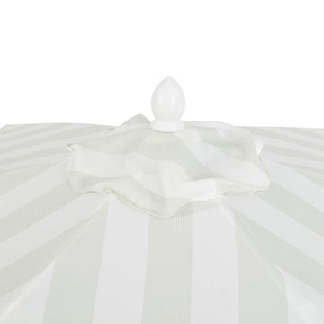 Collins 9 ft. Classic Cottage Tassel Market Patio Umbrella